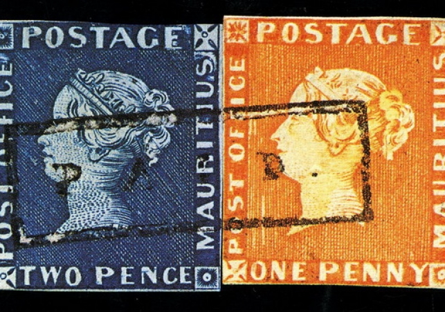 znaczek Mauritius post office